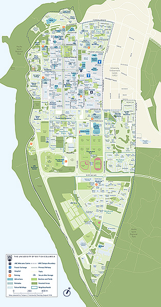 Campus map - portrait