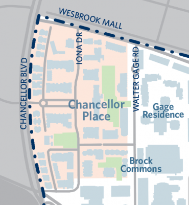 Chancellor place map