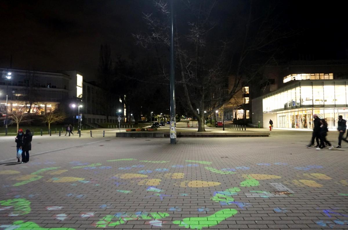 Lighting Animation projections in Lee Square