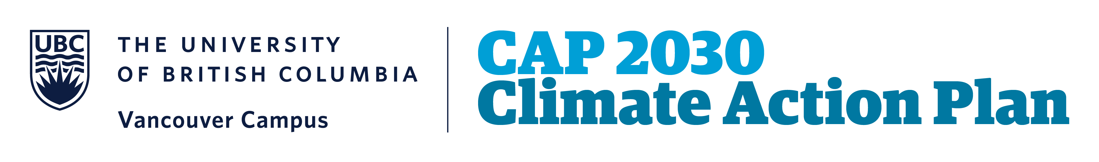 UBC Vancouver Campus, Climate Action Plan 2030 Wordmark