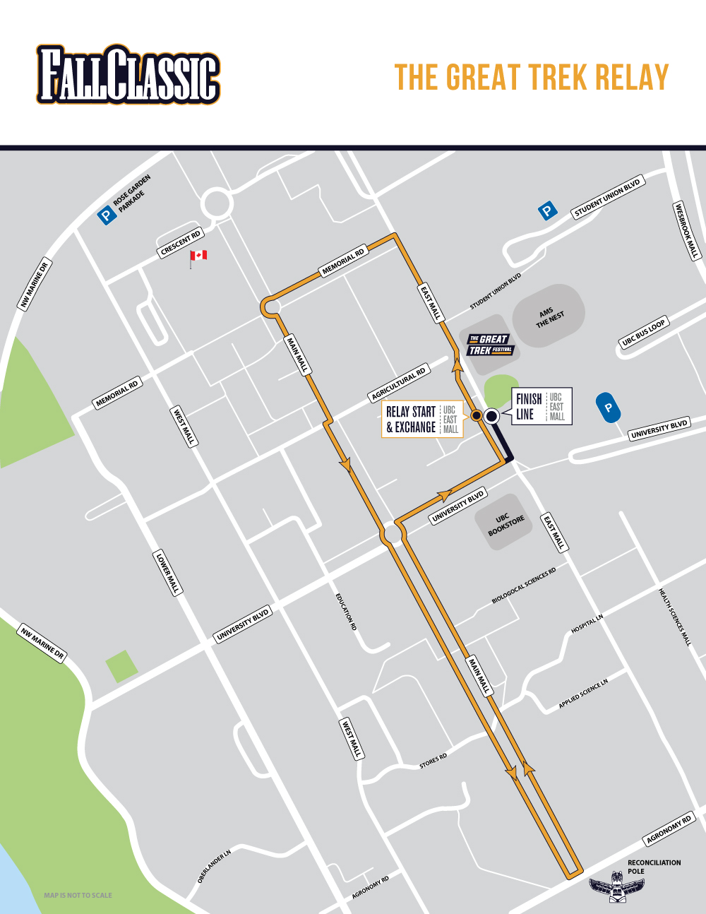 Fall Classic race route
