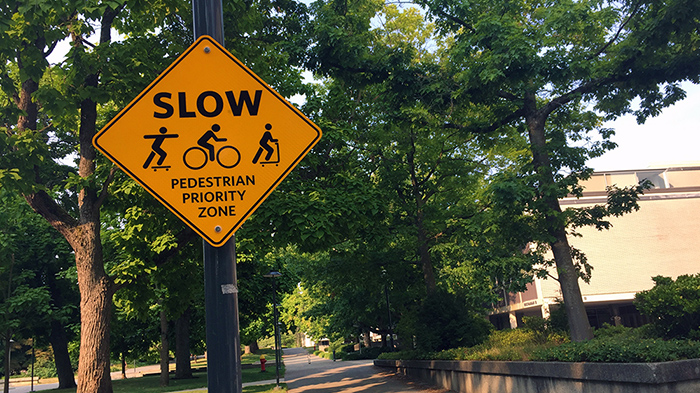Bike-story-slow-zone-sign