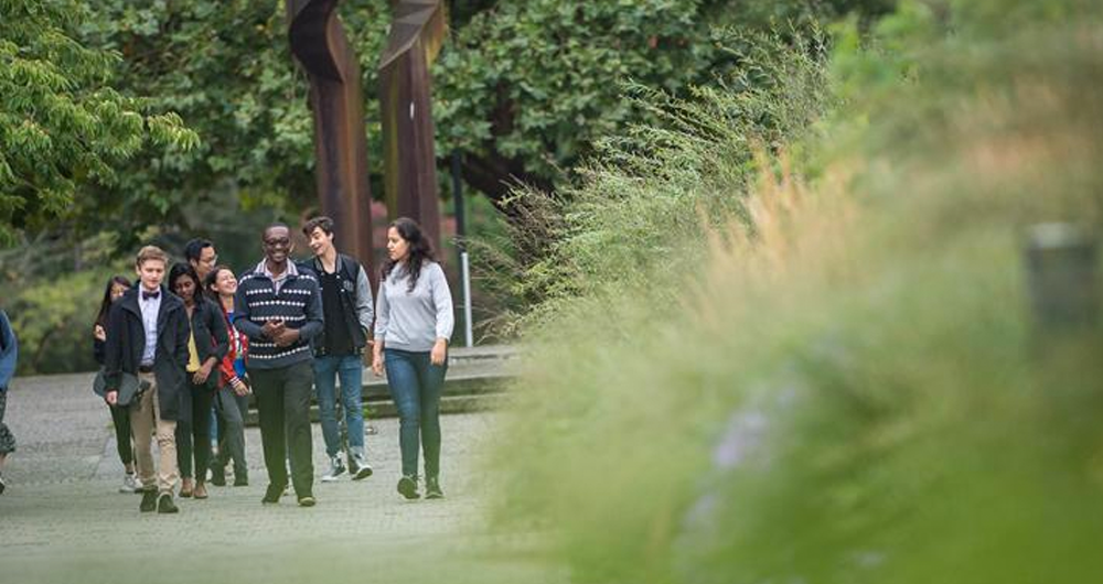 Students on Campus