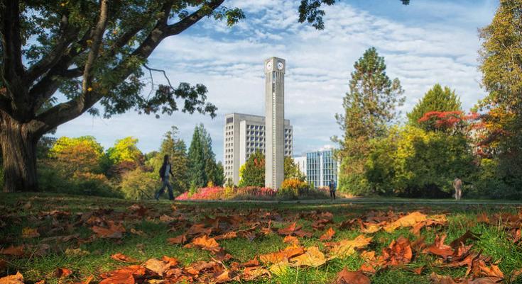 Fall on UBC Vancouver campus