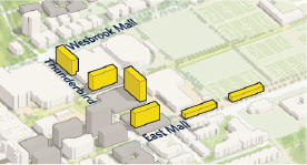 Model showing example of other building sites