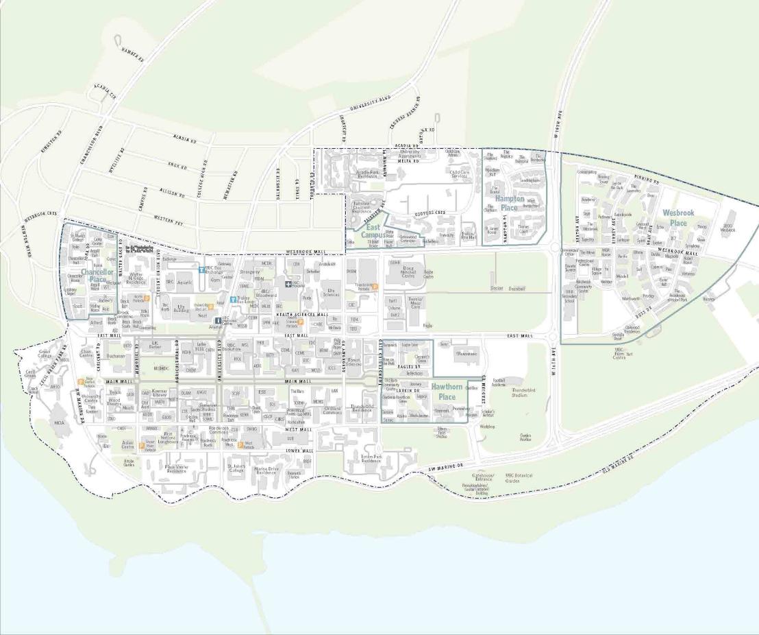 Campus Landscape Map