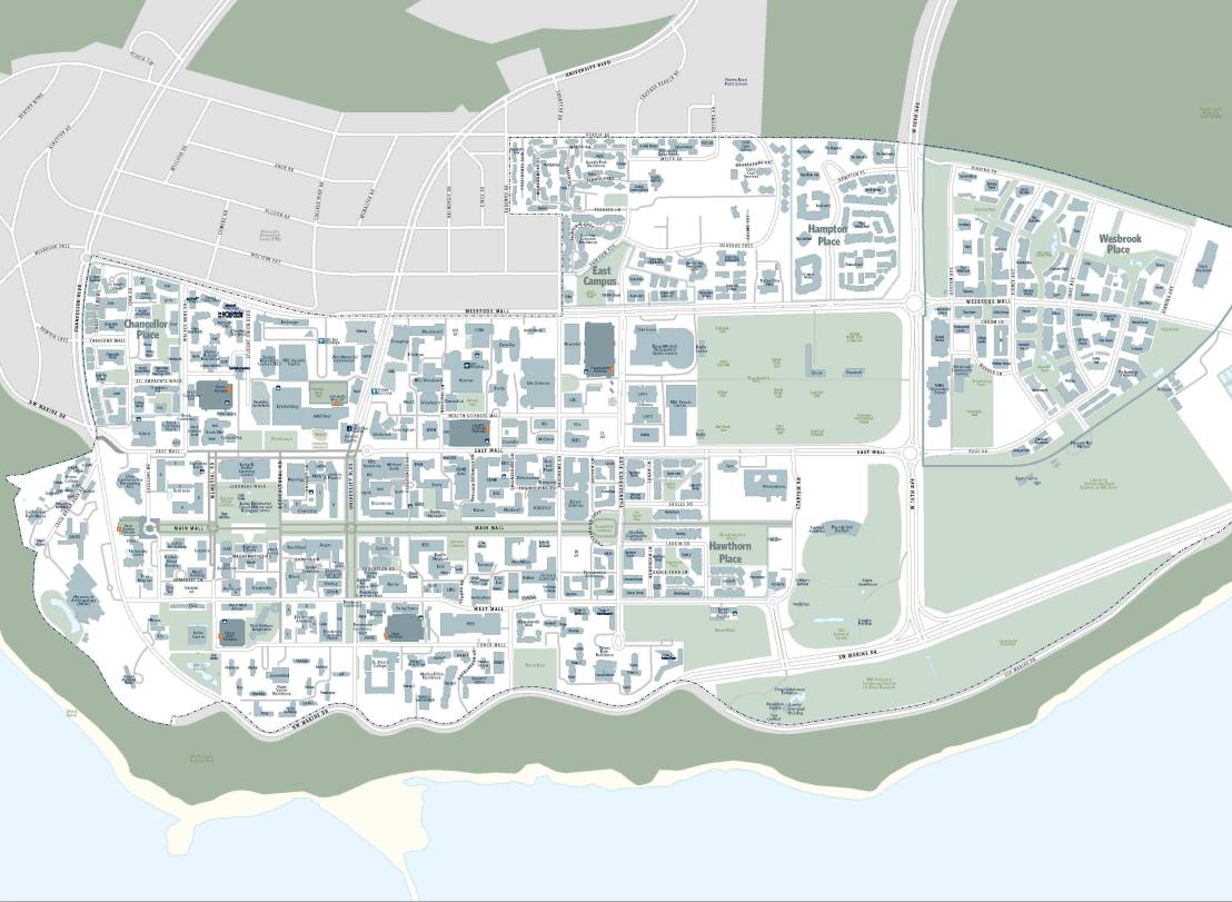 Campus Print Map