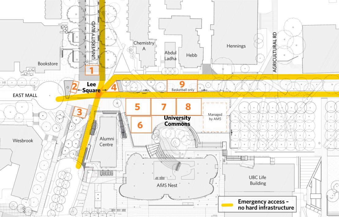 Lee Square and University Commons