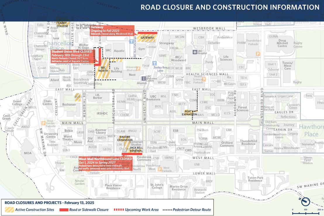 Road closure 2025