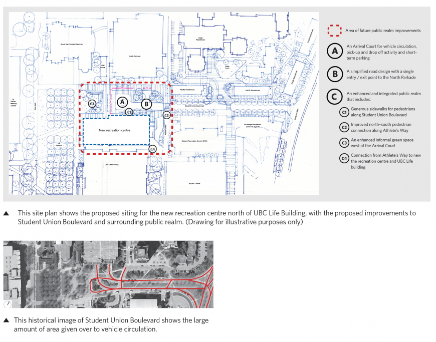 Student union boulevard upgrades 