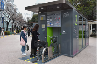 Example of bike parking