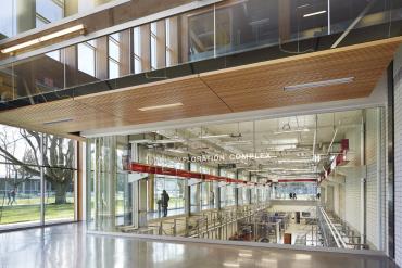 Interior of UBC Earth Science building.