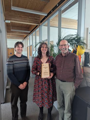 UBC Green Buildings team accepts Community Energy Association’s Climate & Energy Action Award