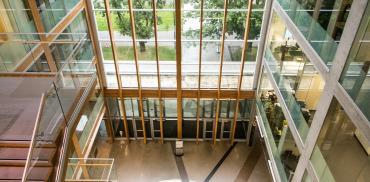 Inside of Earth Sciences building